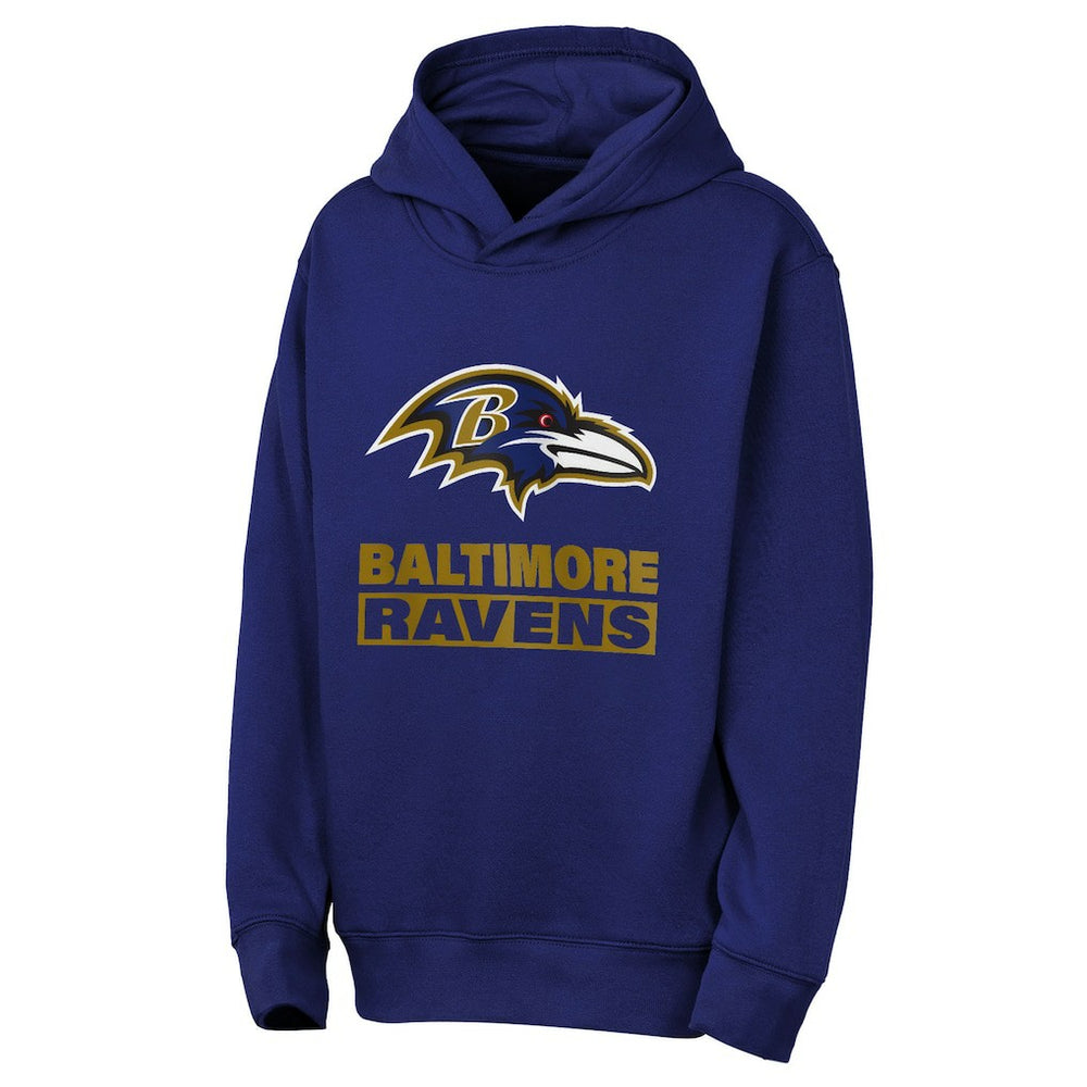 Outerstuff Youth Back to Basics Hoodie - Baltimore Ravens Hoodies