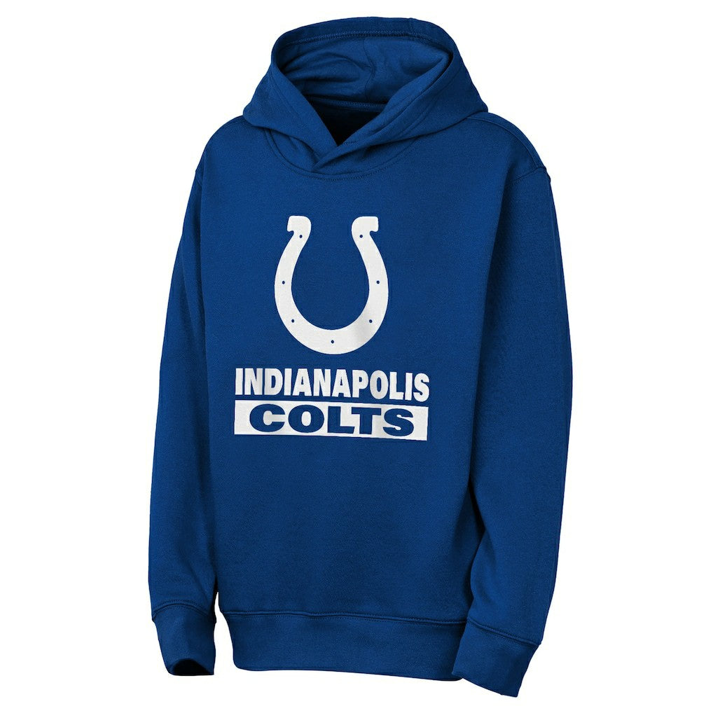 Outerstuff Youth Back to Basics Hoodie - Indianapolis Colts Hoodies