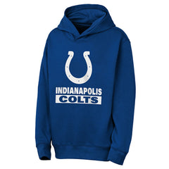 Outerstuff Youth Back to Basics Hoodie - Indianapolis Colts Hoodies
