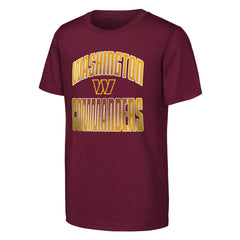 Outerstuff Youth Never Quit 2-Pack T-Shirt Set - Washington Commanders T-shirts