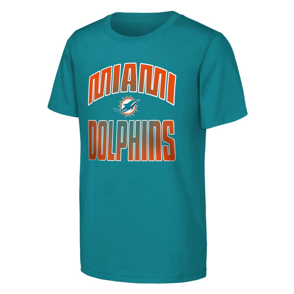 Outerstuff Youth Never Quit 2-Pack T-Shirt Set - Miami Dolphins T-shirts