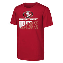Outerstuff Youth Never Quit 2-Pack T-Shirt Set - San Francisco 49ers T-shirts