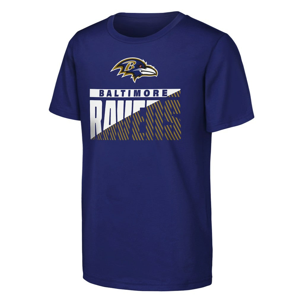 Outerstuff Youth Never Quit 2-Pack T-Shirt Set - Baltimore Ravens T-shirts