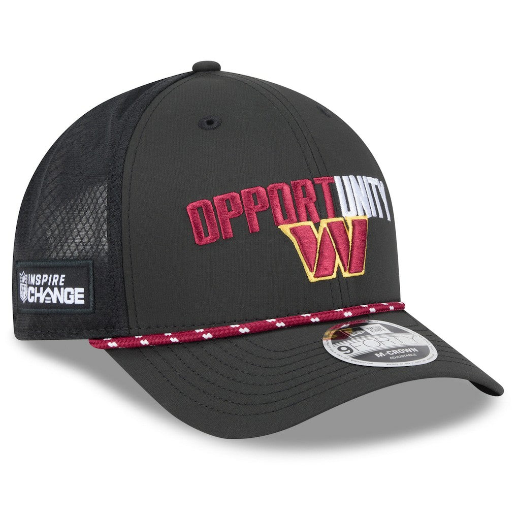 2025 Inspire Change 9FORTY M-Crown Adjustable Hat - Washington Commanders Hats