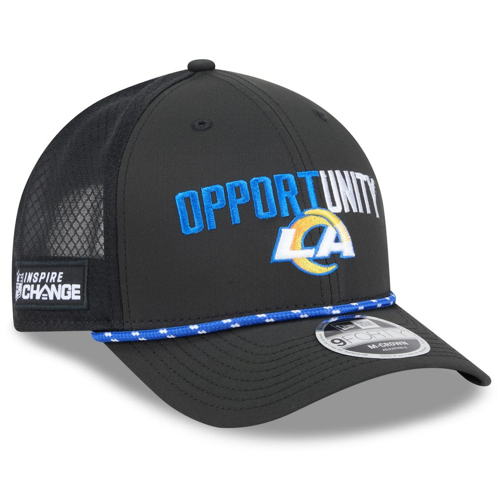 2025 Inspire Change 9FORTY M-Crown Adjustable Hat - Los Angeles Rams Hats