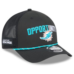 2025 Inspire Change 9FORTY M-Crown Adjustable Hat - Miami Dolphins Hats