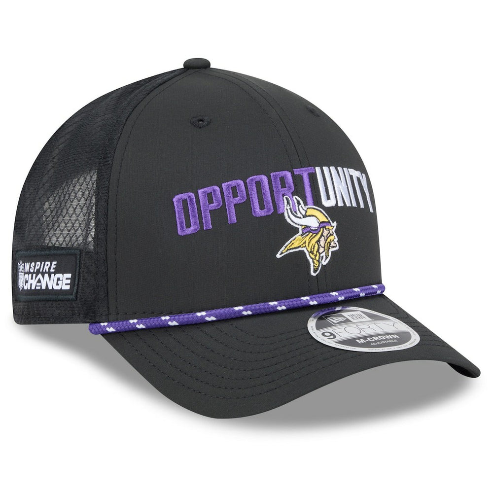 2025 Inspire Change 9FORTY M-Crown Adjustable Hat - Minnesota Vikings Hats