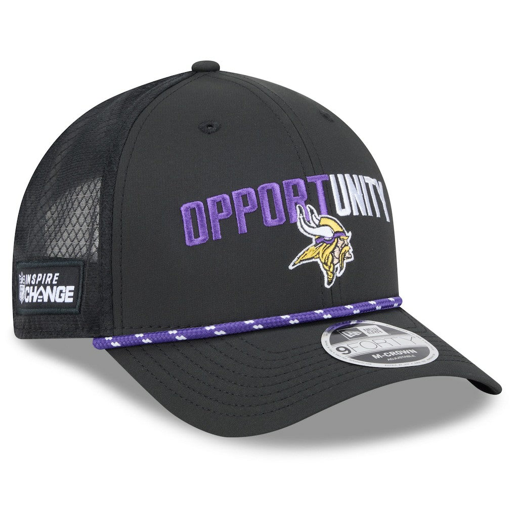 2025 Inspire Change 9FORTY M-Crown Adjustable Hat - Minnesota Vikings Hats