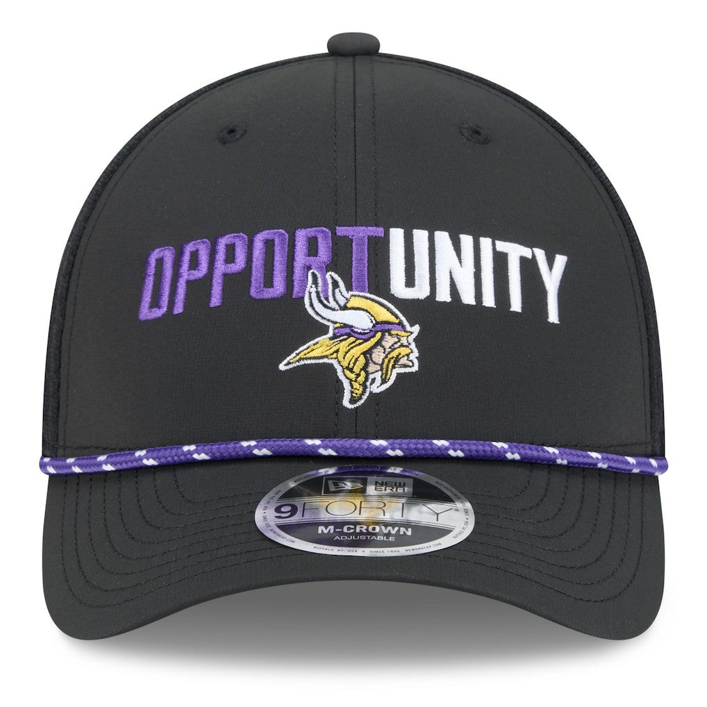 2025 Inspire Change 9FORTY M-Crown Adjustable Hat - Minnesota Vikings Hats