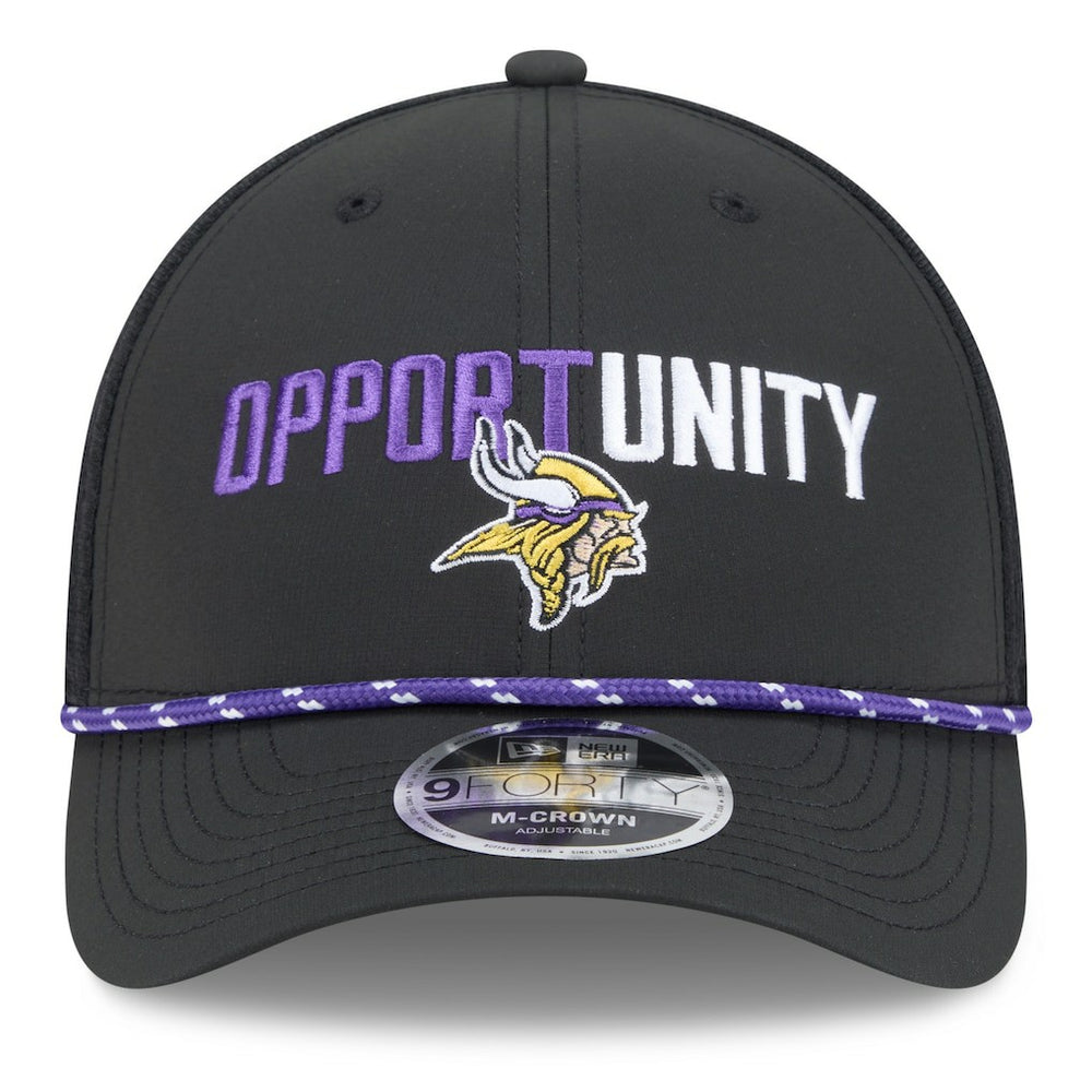 2025 Inspire Change 9FORTY M-Crown Adjustable Hat - Minnesota Vikings Hats