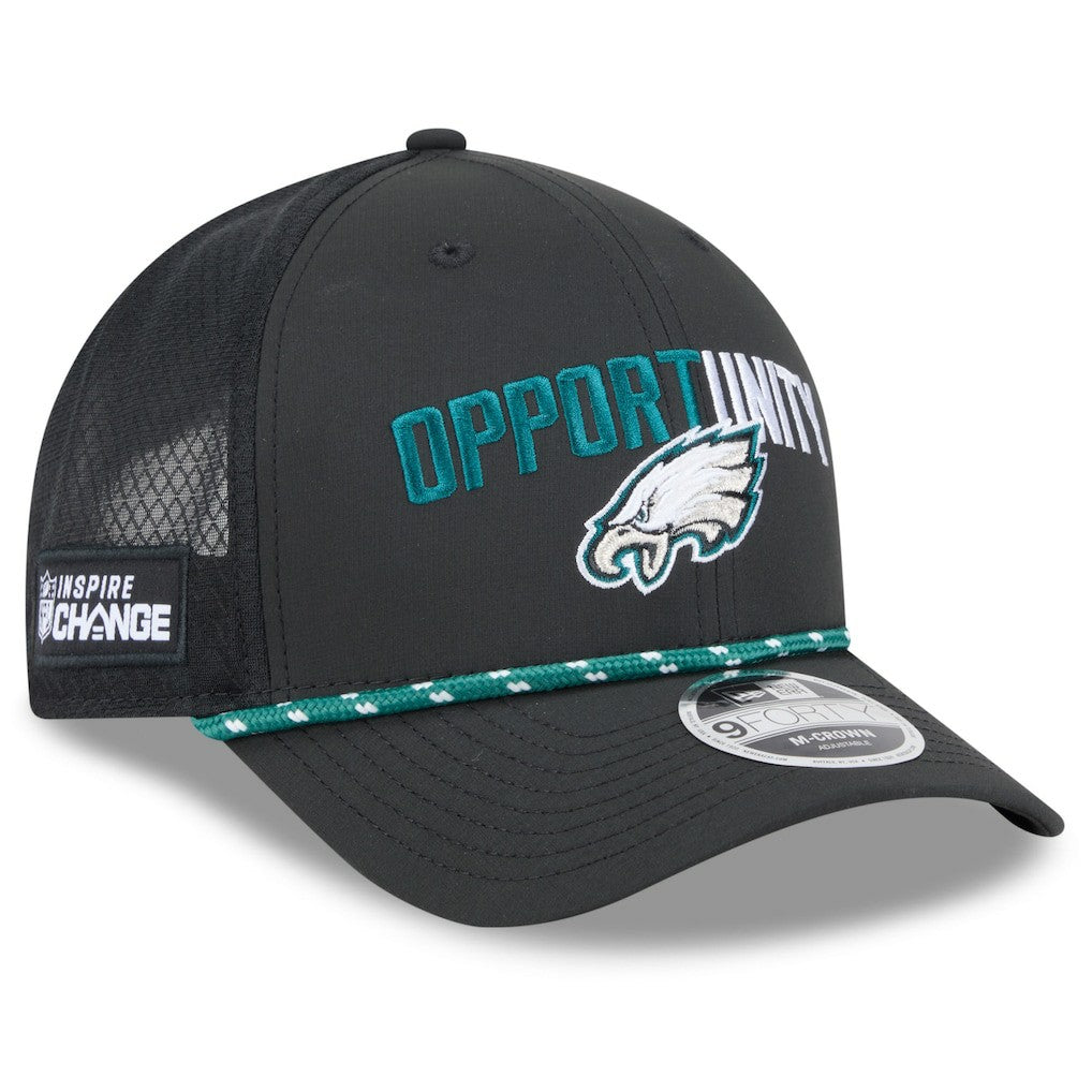 2025 Inspire Change 9FORTY M-Crown Adjustable Hat - Philadelphia Eagles Hats