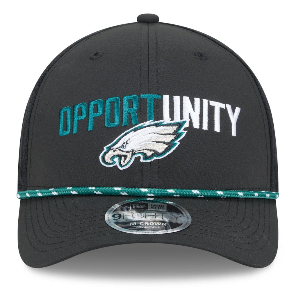 2025 Inspire Change 9FORTY M-Crown Adjustable Hat - Philadelphia Eagles Hats