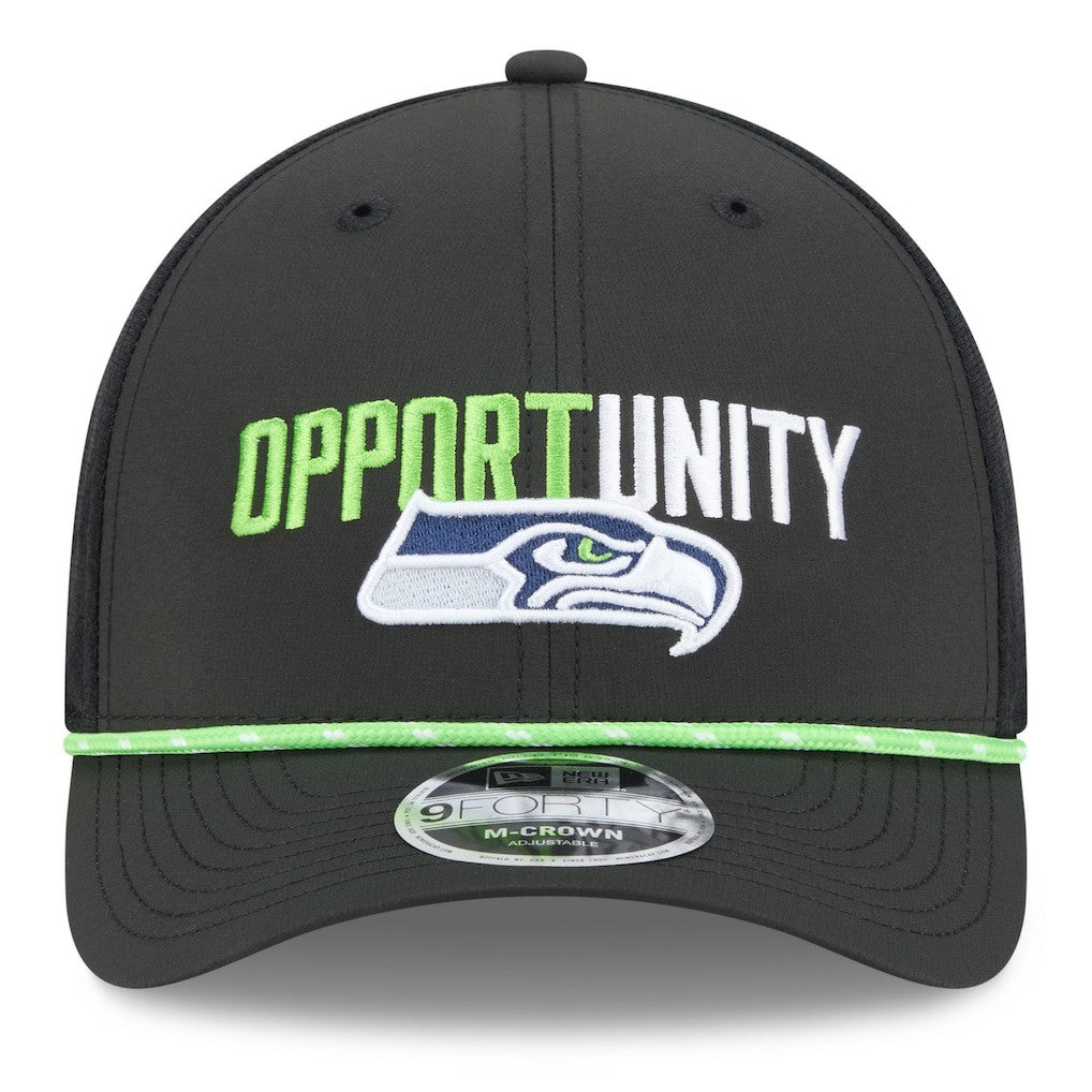 2025 Inspire Change 9FORTY M-Crown Adjustable Hat - Seattle Seahawks Hats