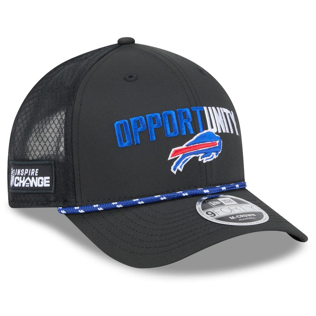 2025 Inspire Change 9FORTY M-Crown Adjustable Hat - Buffalo Bills Hats
