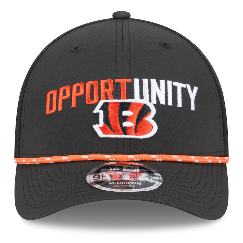 2025 Inspire Change 9FORTY M-Crown Adjustable Hat - Cincinnati Bengals Hats