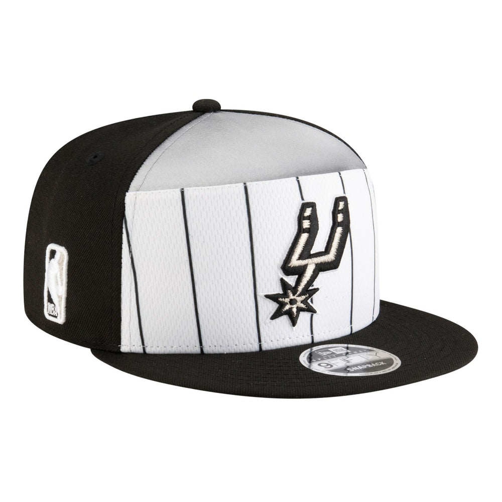 New Era San Antonio Spurs Youth 2025 NBA Tip Off Split Panel 9FIFTY Snapback Hat