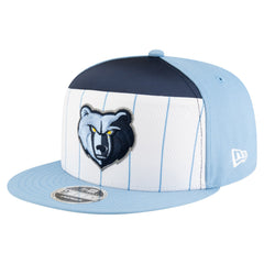 New Era Memphis Grizzlies Youth 2025 NBA Tip Off Split Panel 9FIFTY Snapback Hat