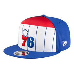 New Era Philadelphia 76ers Youth 2025 NBA Tip Off Split Panel 9FIFTY Snapback Hat