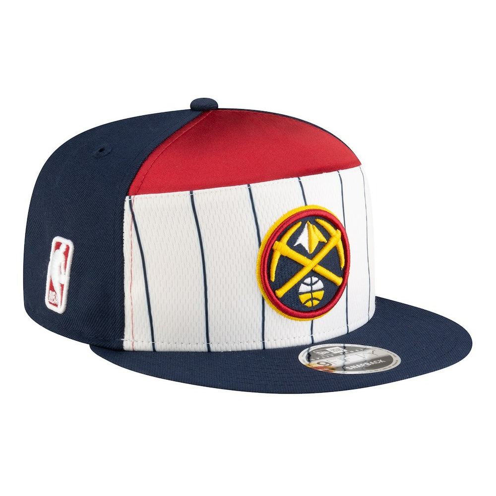 New Era Denver Nuggets Youth 2025 NBA Tip Off Split Panel 9FIFTY Snapback Hat sale