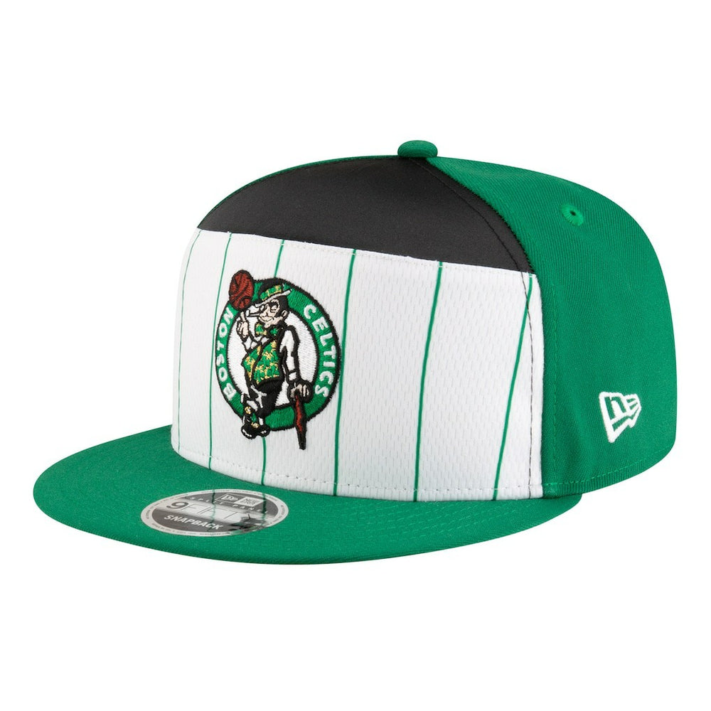 New Era Boston Celtics Youth 2025 NBA Tip Off Split Panel 9FIFTY Snapback Hat