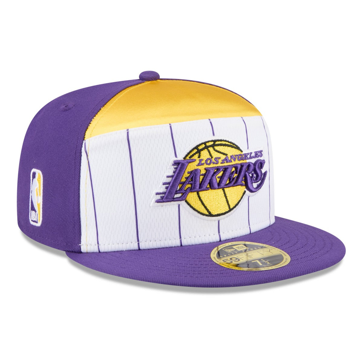 New Era Los Angeles Lakers 2025 NBA Tip Off Split Panel 59FIFTY Fitted Hat