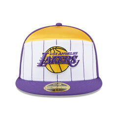 New Era Los Angeles Lakers 2025 NBA Tip Off Split Panel 59FIFTY Fitted Hat