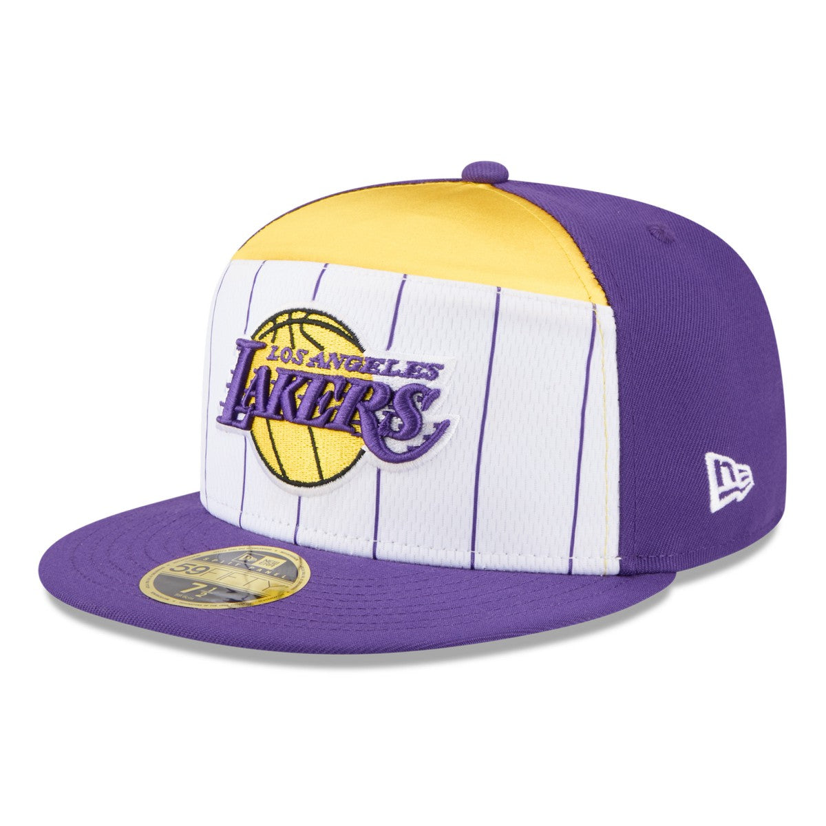 New Era Los Angeles Lakers 2025 NBA Tip Off Split Panel 59FIFTY Fitted Hat