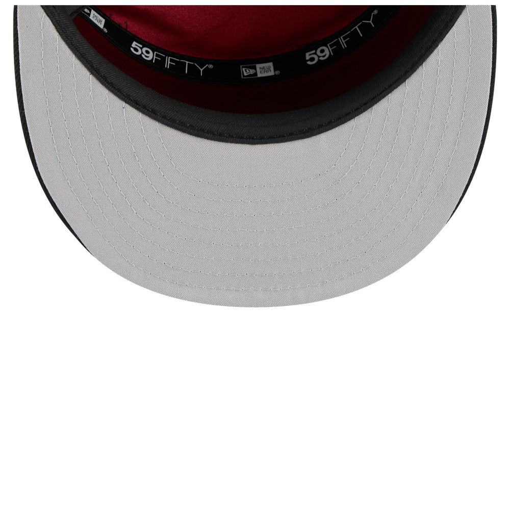 New Era Miami Heat 2025 NBA Tip Off Split Panel 59FIFTY Fitted Hat