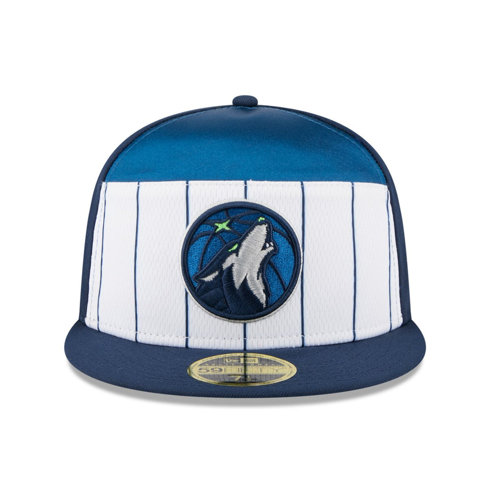 New Era Minnesota Timberwolves 2025 NBA Tip Off Split Panel 59FIFTY Fitted Hat