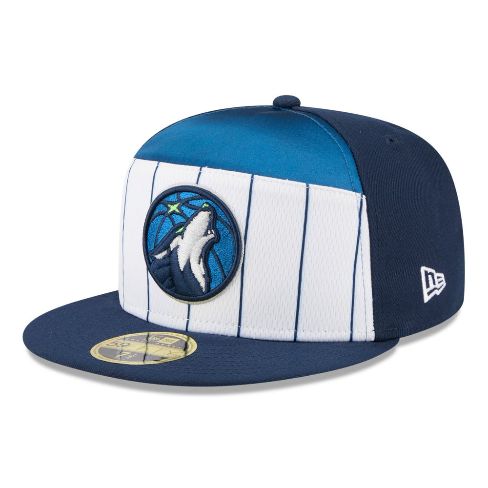 New Era Minnesota Timberwolves 2025 NBA Tip Off Split Panel 59FIFTY Fitted Hat