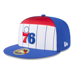 New Era Philadelphia 76ers 2025 NBA Tip Off Split Panel 59FIFTY Fitted Hat