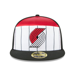 New Era Portland Trail Blazers 2025 NBA Tip Off Split Panel 59FIFTY Fitted Hat