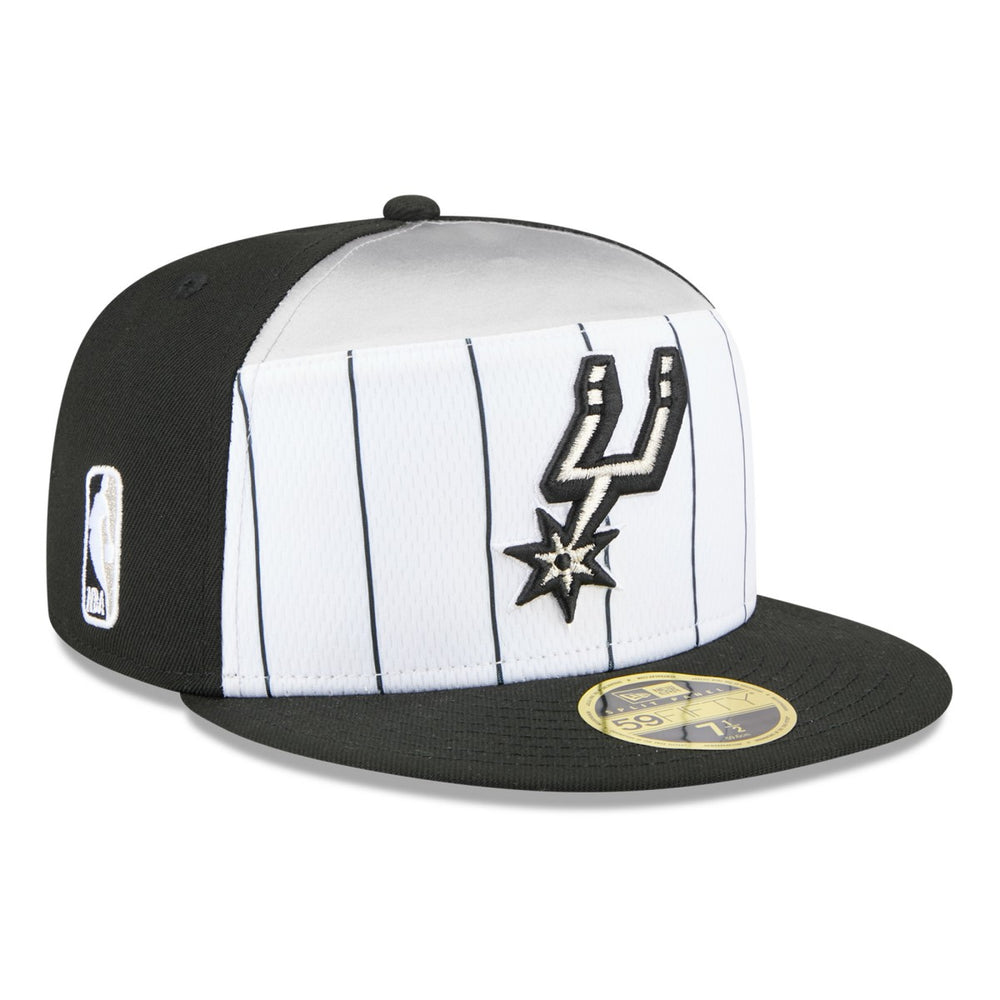 New Era San Antonio Spurs 2025 NBA Tip Off Split Panel 59FIFTY Fitted Hat