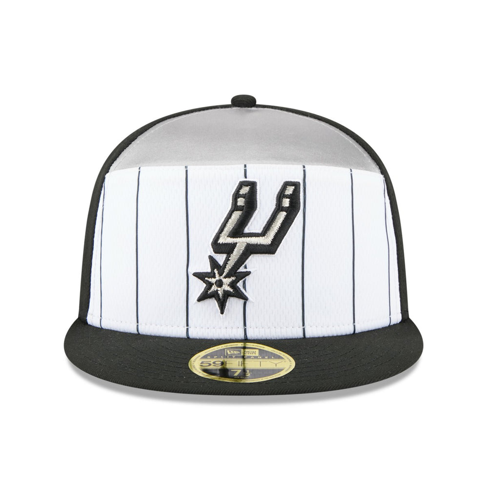 New Era San Antonio Spurs 2025 NBA Tip Off Split Panel 59FIFTY Fitted Hat