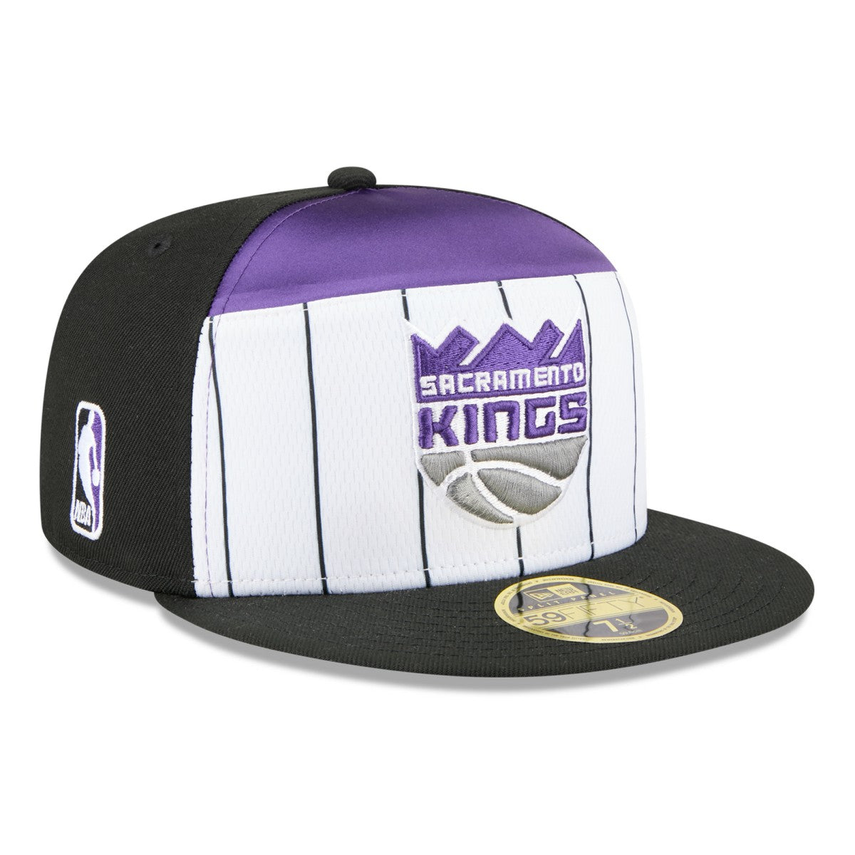 New Era Sacramento Kings 2025 NBA Tip Off Split Panel 59FIFTY Fitted Hat