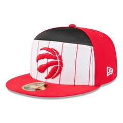 New Era Toronto Raptors 2025 NBA Tip Off Split Panel 59FIFTY Fitted Hat