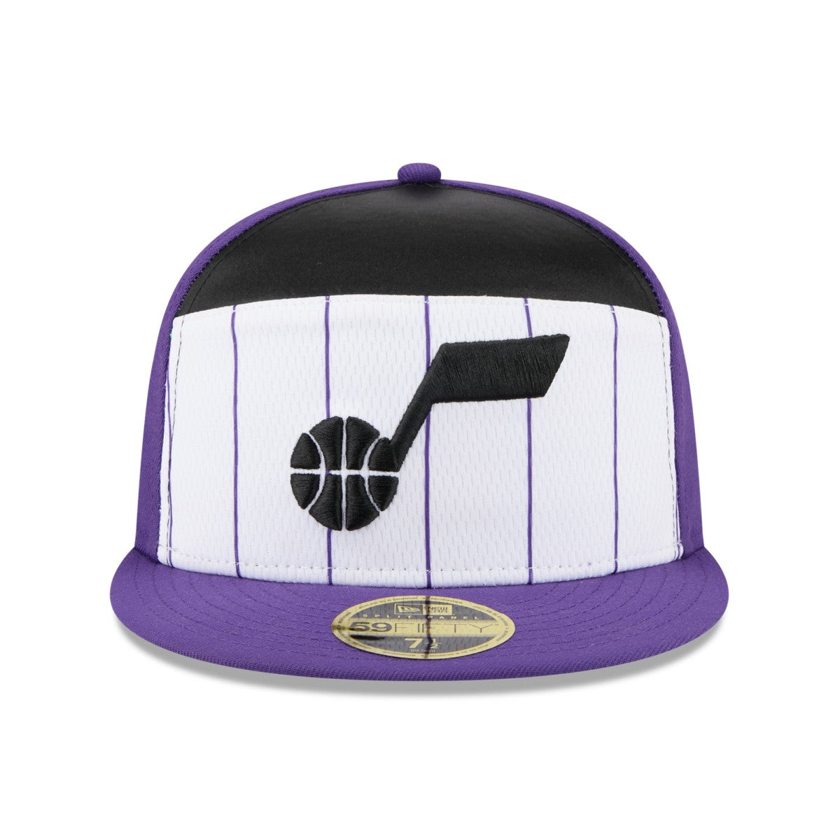 New Era Utah Jazz 2025 NBA Tip Off Split Panel 59FIFTY Fitted Hat