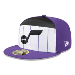 New Era Utah Jazz 2025 NBA Tip Off Split Panel 59FIFTY Fitted Hat