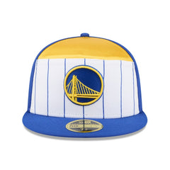 New Era Golden State Warriors 2025 NBA Tip Off Split Panel 59FIFTY Fitted Hat sale