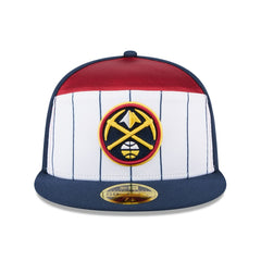 New Era Denver Nuggets 2025 NBA Tip Off Split Panel 59FIFTY Fitted Hat sale