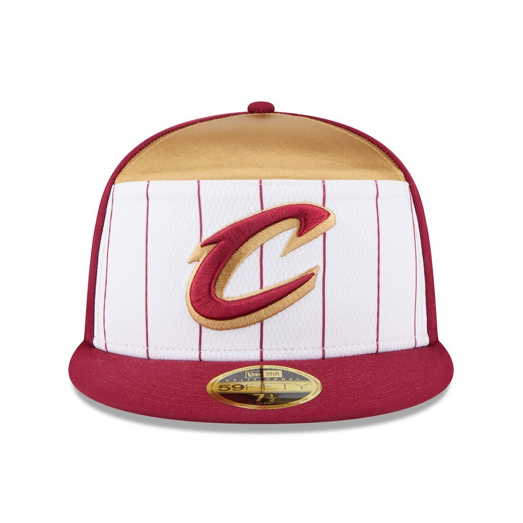 New Era Cleveland Cavaliers 2025 NBA Tip Off Split Panel 59FIFTY Fitted Hat sale