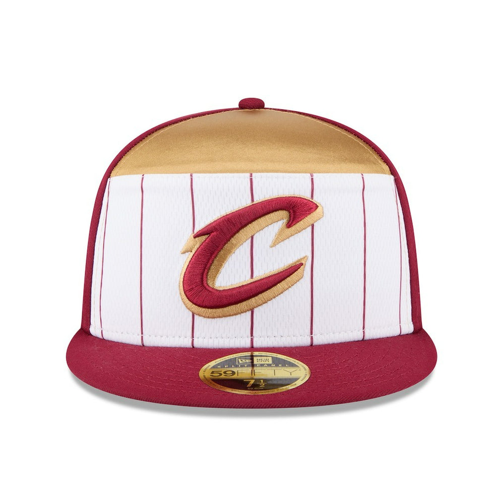 New Era Cleveland Cavaliers 2025 NBA Tip Off Split Panel 59FIFTY Fitted Hat sale