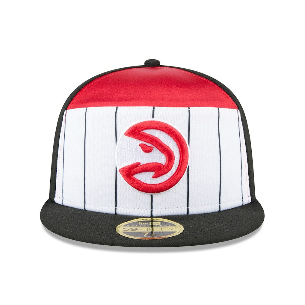 New Era Atlanta Hawks 2025 NBA Tip Off Split Panel 59FIFTY Fitted Hat