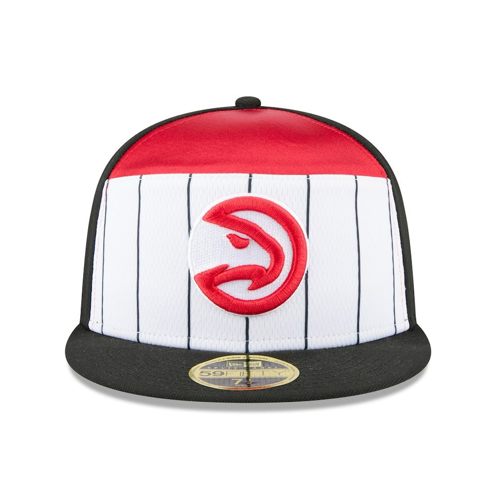 New Era Atlanta Hawks 2025 NBA Tip Off Split Panel 59FIFTY Fitted Hat
