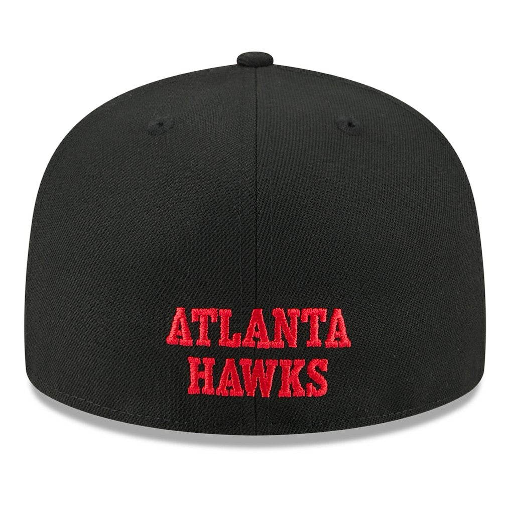 New Era Atlanta Hawks 2025 NBA Tip Off Split Panel 59FIFTY Fitted Hat