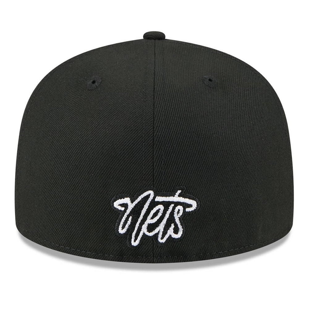 New Era Brooklyn Nets 2025 NBA Tip Off Split Panel 59FIFTY Fitted Hat