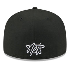 New Era Brooklyn Nets 2025 NBA Tip Off Split Panel 59FIFTY Fitted Hat