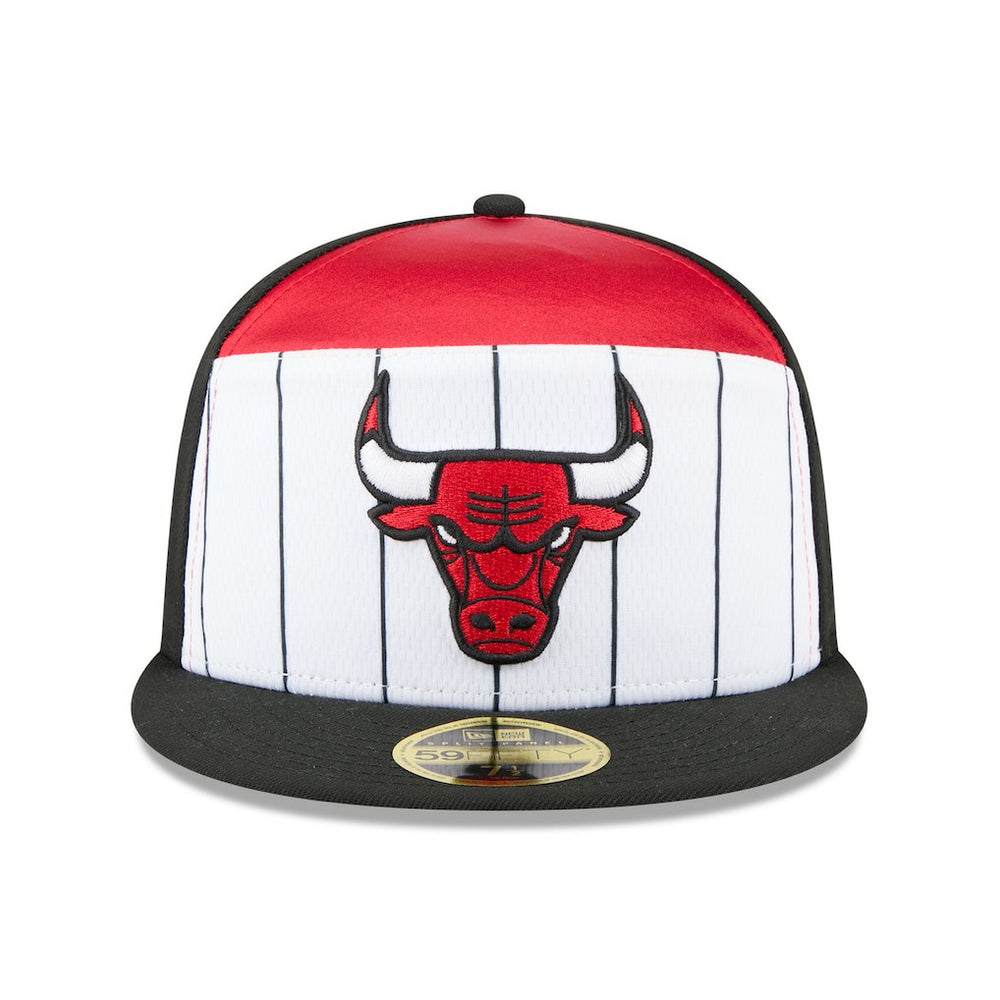 New Era Chicago Bulls 2025 NBA Tip Off Split Panel 59FIFTY Fitted Hat