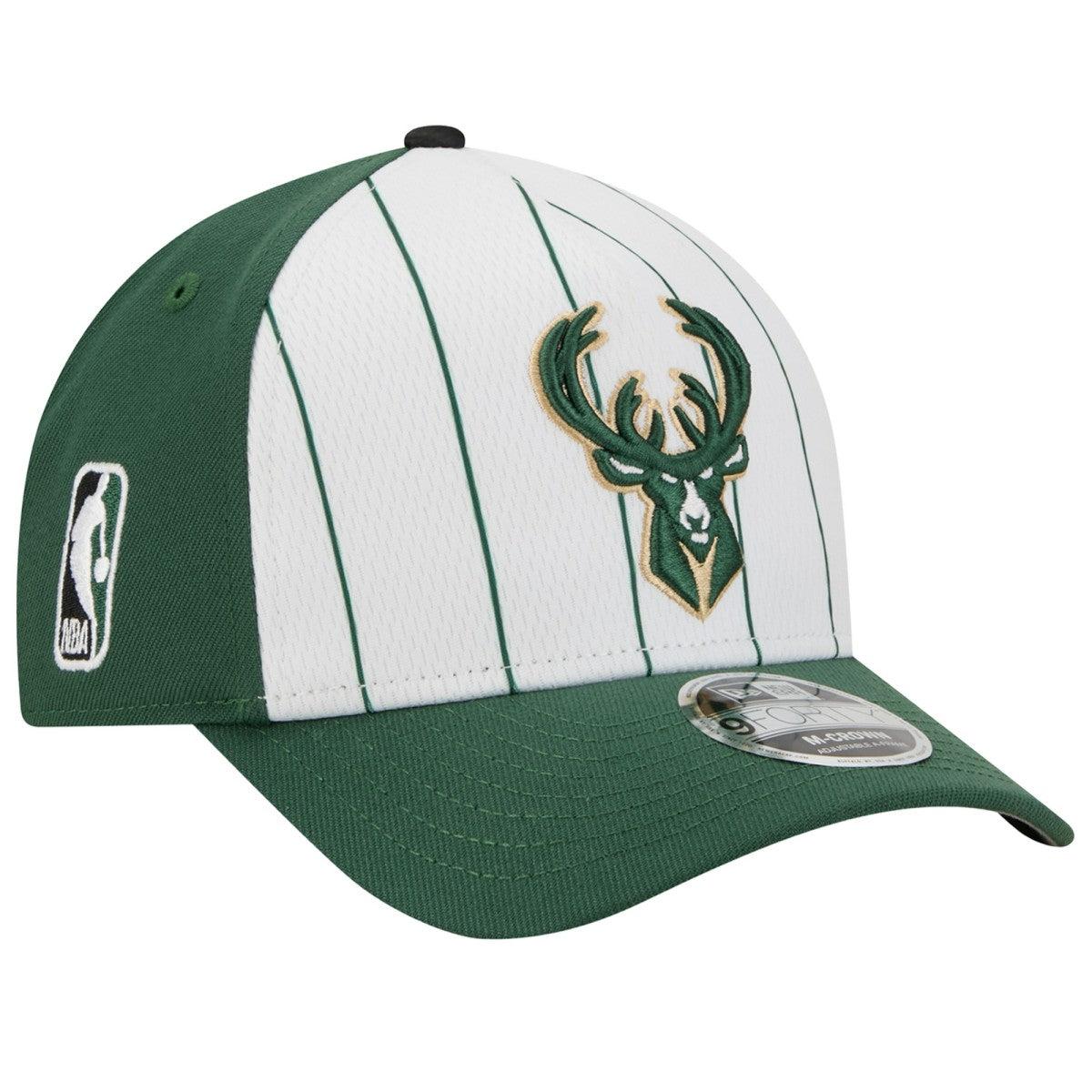 New Era Milwaukee Bucks 2025 NBA Tip Off M-Crown A-Frame 9FORTY Adjustable Hat