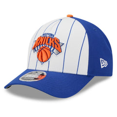 New Era New York Knicks 2025 NBA Tip Off M-Crown A-Frame 9FORTY Adjustable Hat
